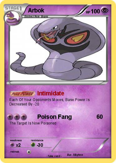 Pokemon Arbok
