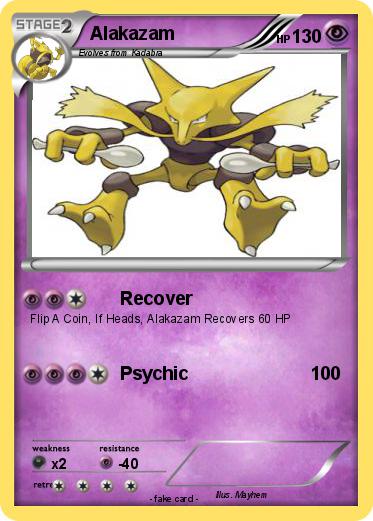 Pokemon Alakazam