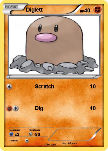 Pokemon Diglett