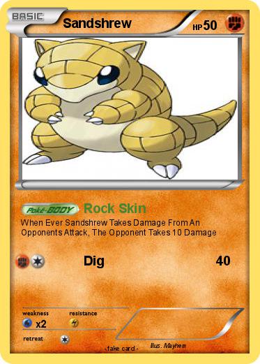 Pokemon Sandshrew