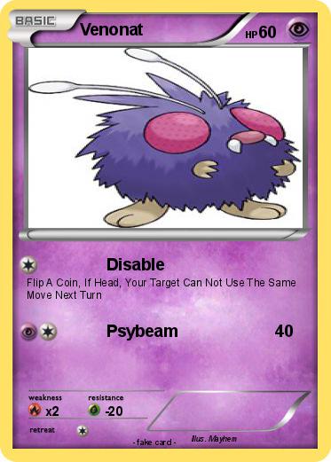 Pokemon Venonat