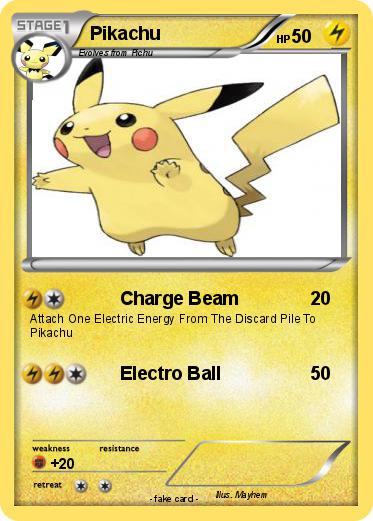 Pokemon Pikachu