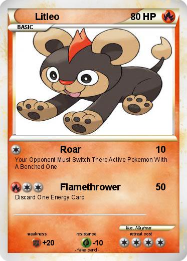 Pokemon Litleo