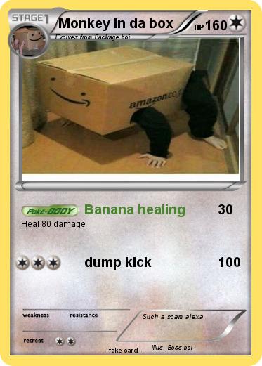 Pokemon Monkey in da box