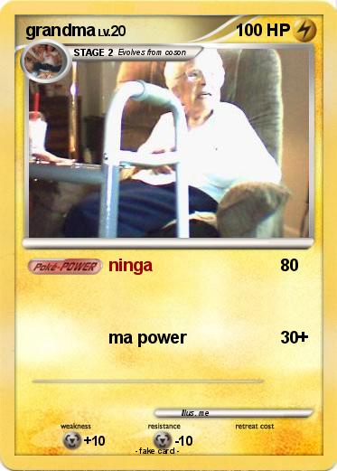 Pokemon grandma