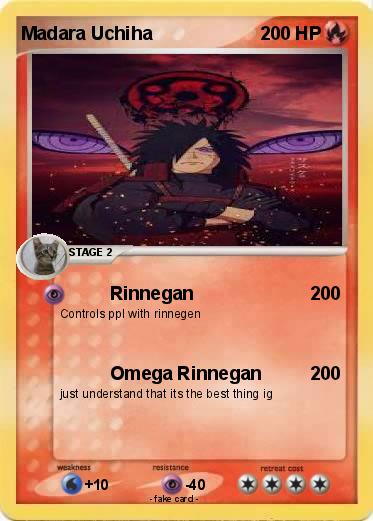 Pokemon Madara Uchiha