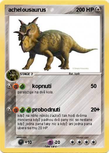 Pokemon achelousaurus