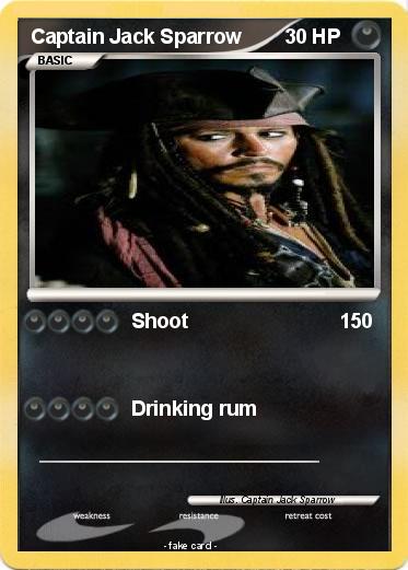 Pokemon Captain Jack Sparrow
