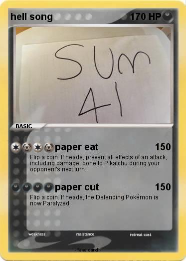 Pokemon hell song