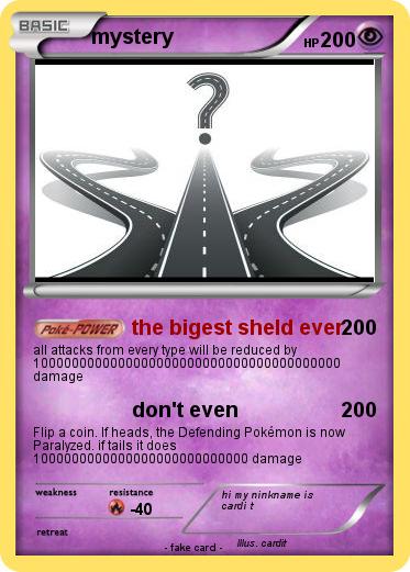 Pokemon mystery