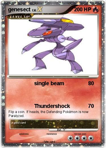Pokemon genesect