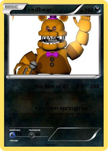 Pokemon Fredbear