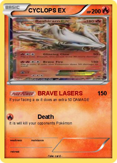 Pokemon CYCLOPS EX