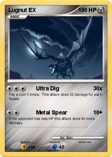 Pokemon Lugnut EX