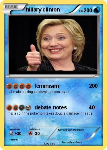 Pokemon hillary clinton