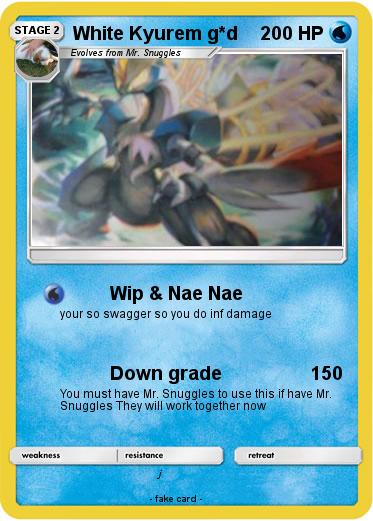 Pokemon White Kyurem g*d