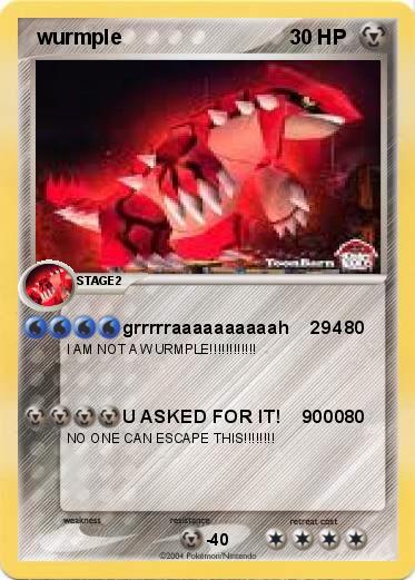 Pokemon  wurmple