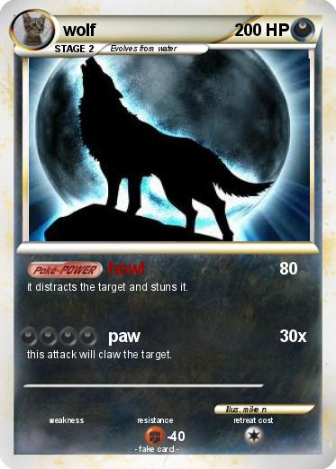 Pokemon wolf