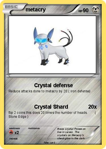 Pokemon metacry