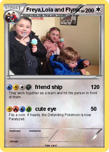 Pokemon Freya,Lola and Flynn