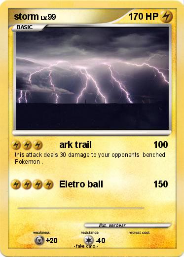 Pokemon storm