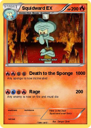 Pokemon Squidward EX
