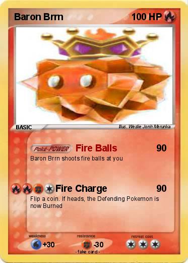Pokemon Baron Brrn