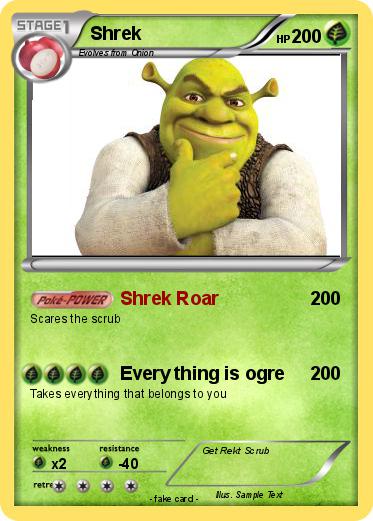 Pokemon Shrek