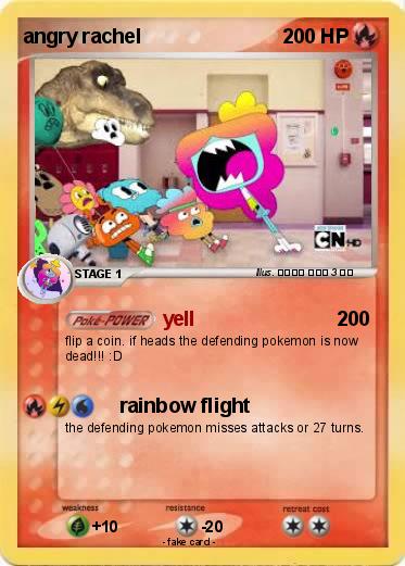 Pokemon angry rachel