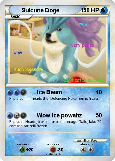 Pokemon Suicune Doge