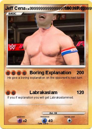 Pokemon Jeff Cena