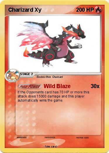 Pokemon Charizard Xy