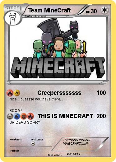 Pokemon Team MineCraft