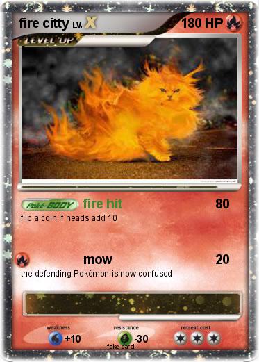 Pokemon fire citty