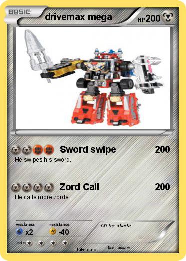 Pokemon drivemax mega