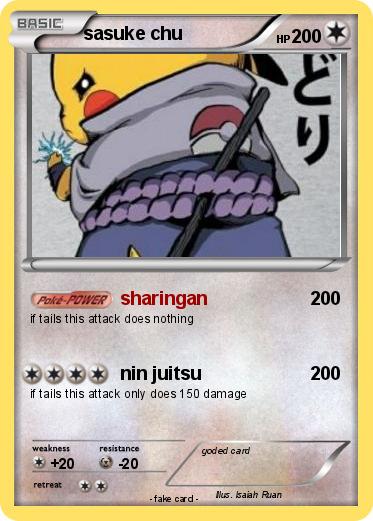 Pokemon sasuke chu