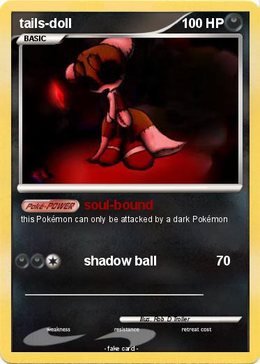 Pokemon tails-doll