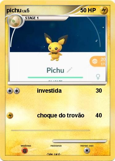 Pokemon pichu