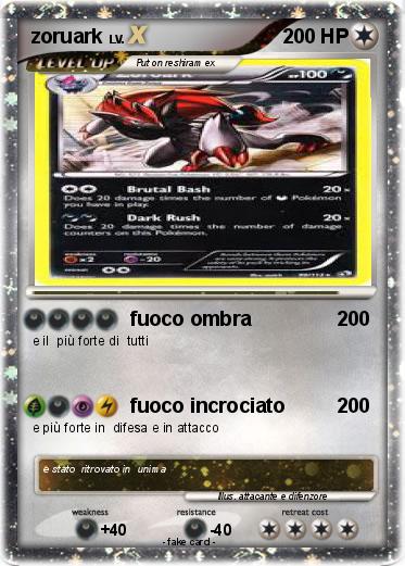 Pokemon zoruark