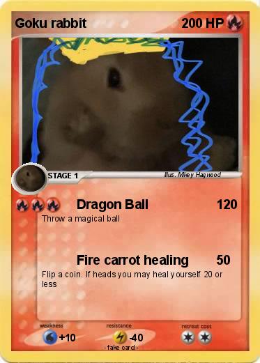 Pokemon Goku rabbit