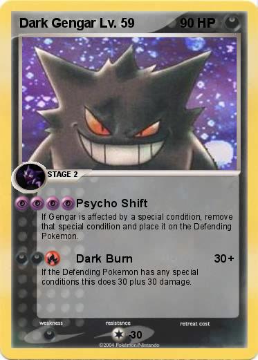 Pokemon Dark Gengar Lv. 59