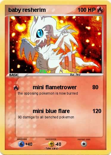 Pokemon baby resherim