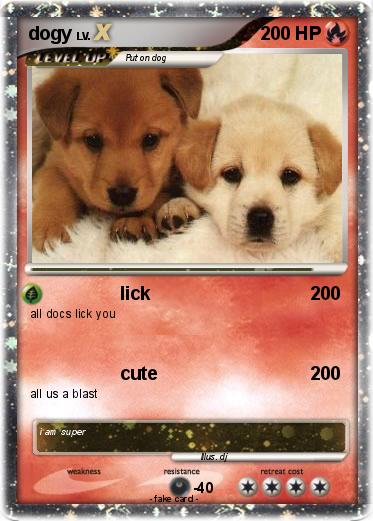 Pokemon dogy