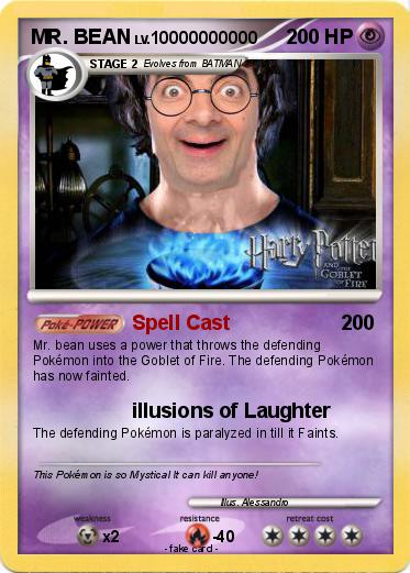 Pokemon MR. BEAN