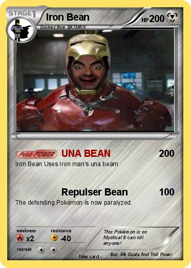Pokemon Iron Bean