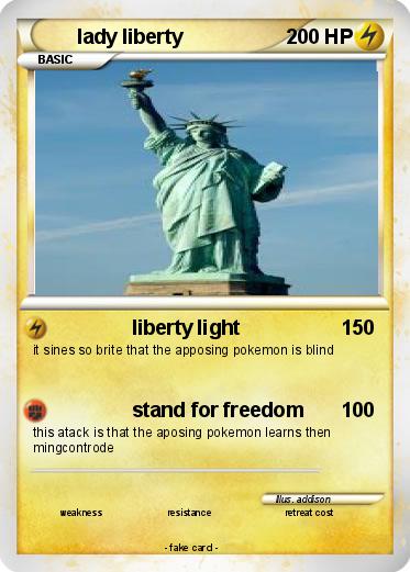 Pokemon lady liberty
