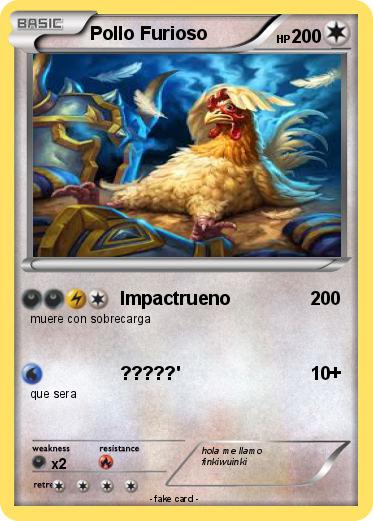 Pokemon Pollo Furioso