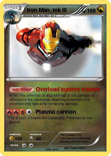Pokemon Iron Man  mk III