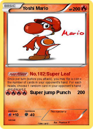 Pokemon Yoshi Mario