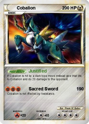 Pokemon Cobalion